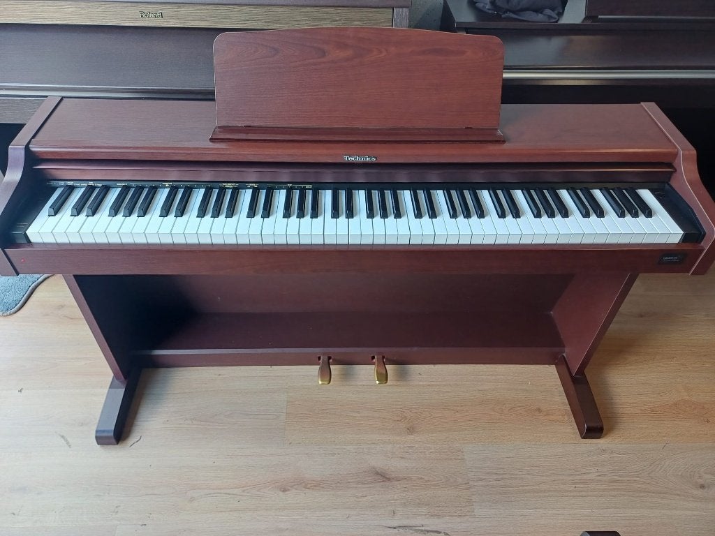 Technics PC-26 digitale piano, Gebruikt, Bruin, ., Digitaal