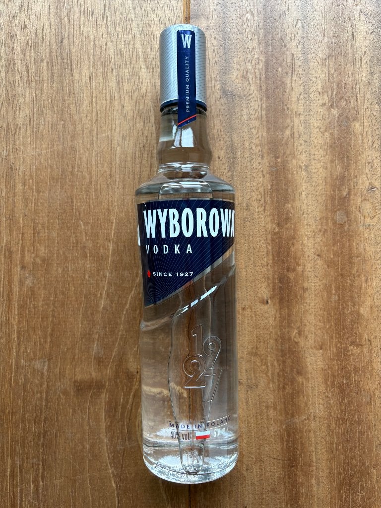 Wyborowa vodka 500 ml NIEUW €6,95, Verzamelen, Ophalen of Verzenden, Nieuw, Gebruiksvoorwerp
