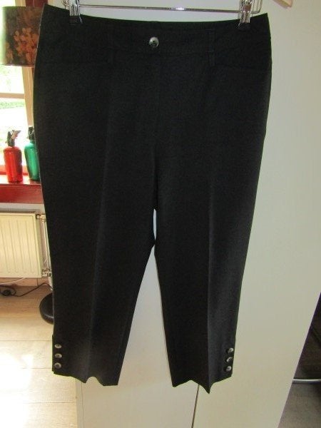 D812 GERRY WEBER mt 40 nieuw broek 7/8 antraciet grijs, Maat 38/40 (M), Verzenden, Nieuw, Driekwart