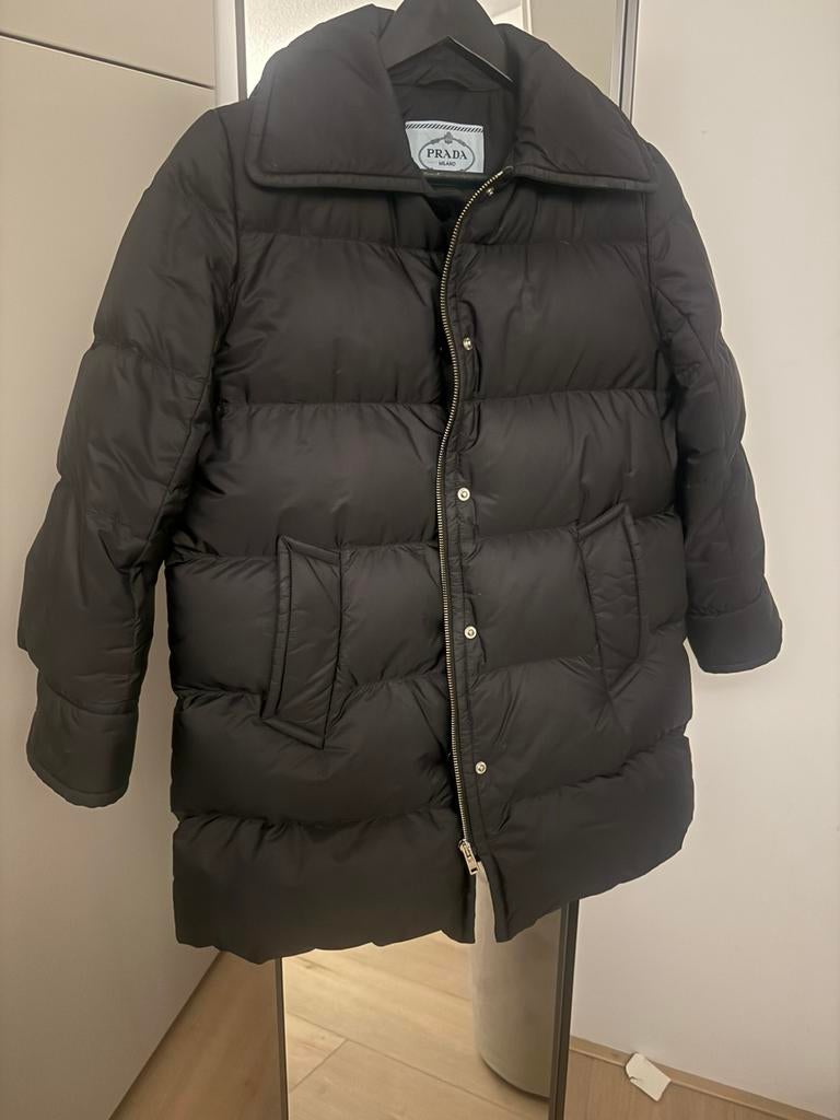 Prada dons jas, Kleding | Dames, Jassen | Winter, Ophalen of Verzenden
