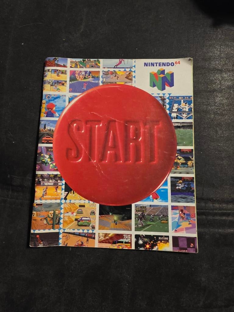 Nintendo 64 Promo Boekje - Goede Staat!, Spelcomputers en Games, Games | Nintendo 64, Gebruikt, Overige genres, 1 speler, Ophalen of Verzenden