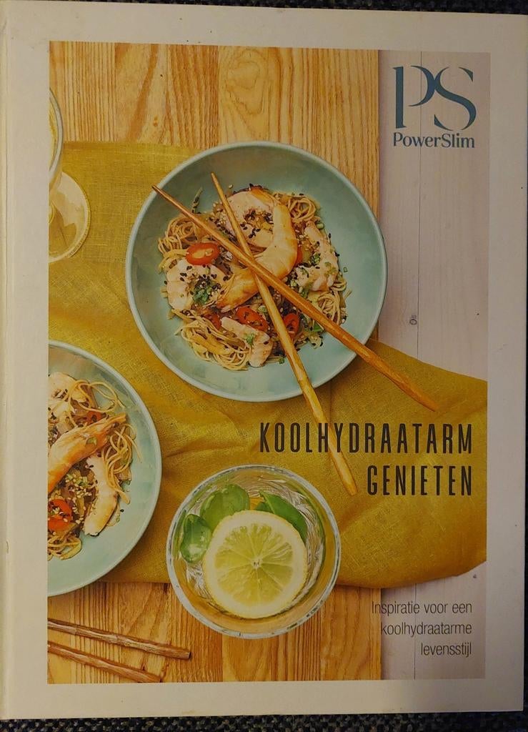 Koolhydraatarm PS PowerSlim Kookboek, PS PowerSlim, Hoofdgerechten, Ophalen of Verzenden, Zo goed als nieuw