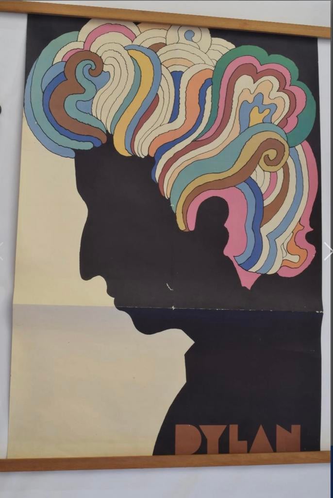 Milton Glaser Bob Dylan Poster, Verzamelen, Ophalen of Verzenden, Poster, Artwork of Schilderij
