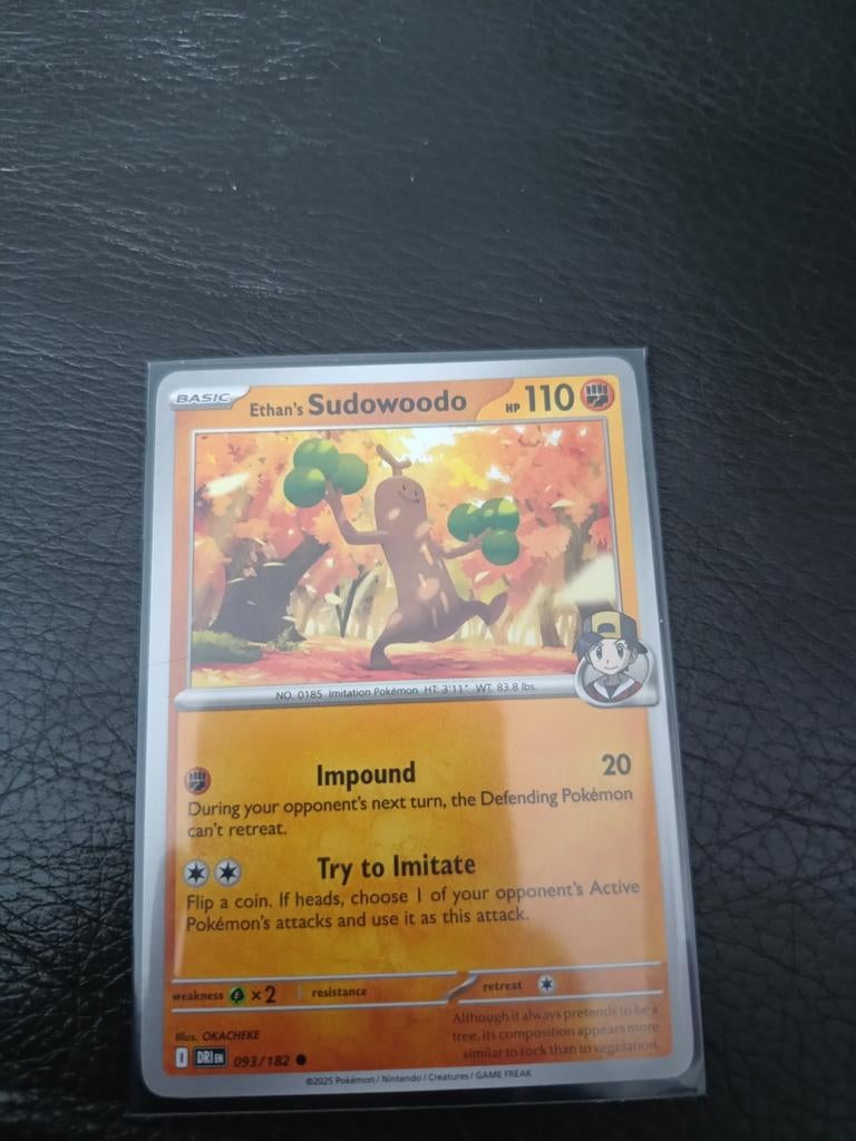 Sudowoodo 093/182, Ophalen of Verzenden, Zo goed als nieuw