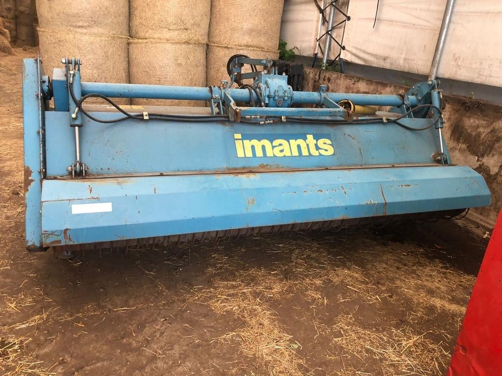 Imants spitmachine, Ophalen, Grondbewerking
