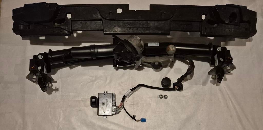 EQC MERCEDES A293 WEGDRAAIBARE TREKHAAK + MODULE + KNOP, Auto-onderdelen, Trekhaken, Ophalen of Verzenden, Gebruikt