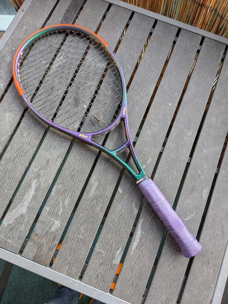 Prince Precision Mid Plus Racket - Klassieker!, Gebruikt, Prince, Ophalen of Verzenden, Racket