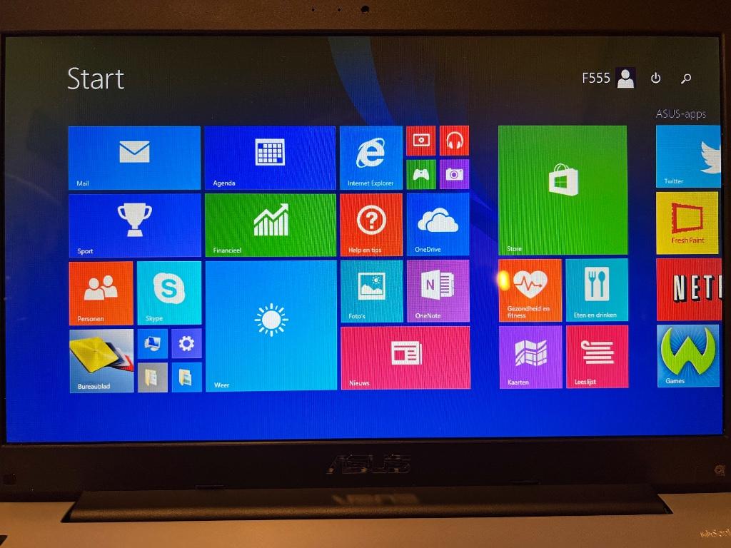 Asus F555L 15.6 inch Intel i7 Windows 8.1 Batterij Defect, Gebruikt, 2 tot 3 Ghz, ASUS, Ophalen of Verzenden