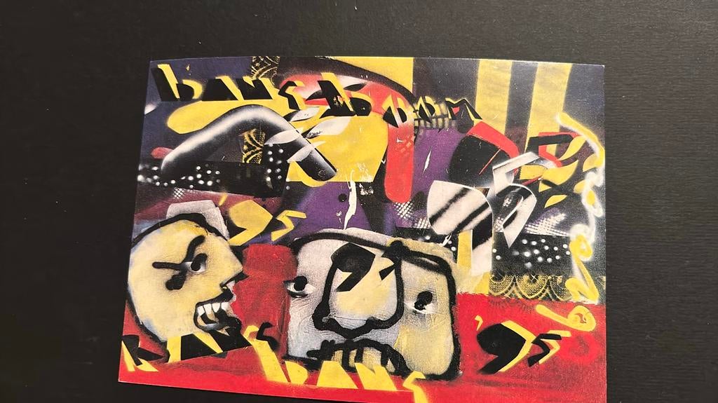 Herman Brood 1995 Exclusieve B-card lees beschrijving, Verzenden, 1980 tot heden, Ongelopen, Sterren en Beroemdheden