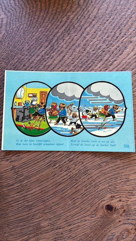 Kees Meys. In de wintertijden schaatsen rijden, Ophalen of Verzenden, Ongelopen, Kinderen