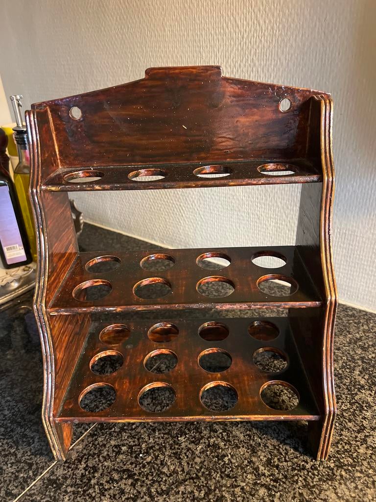 Houten vintage eierrekje, Antiek en Kunst, Ophalen of Verzenden