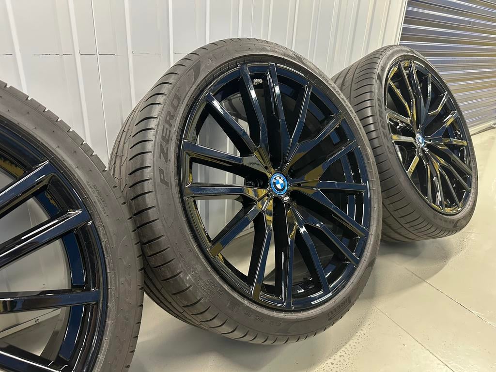 22'' Ori Bmw X5 X6 G05 G06 8090013 8090014 742m Breed SET, Gebruikt, Banden en Velgen, Overige maten, Ophalen of Verzenden