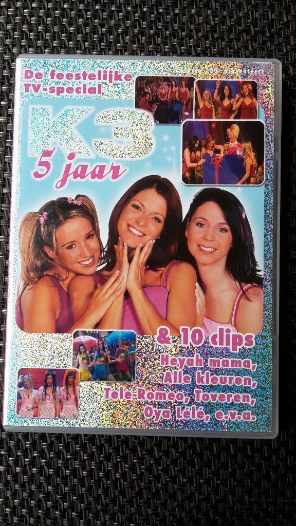 DVD 5 jaar K3 Karen Kristel Kathleen Studio 100 K3 Originals, Cd's en Dvd's, Alle leeftijden, Ophalen of Verzenden, Gebruikt, Tv non-fictie