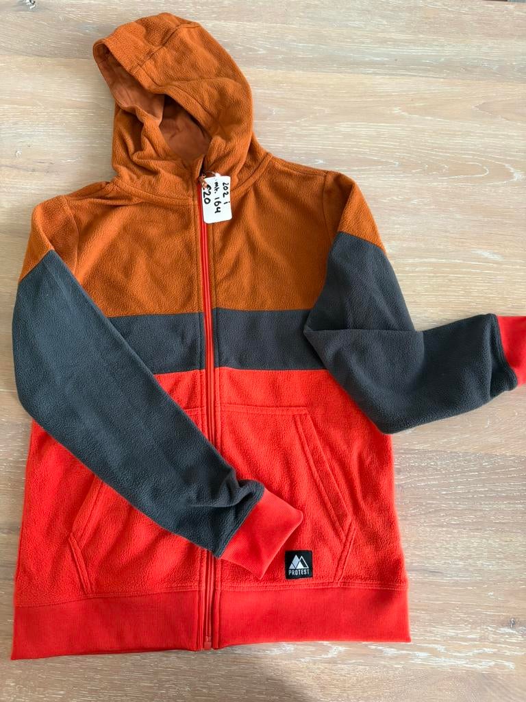 Protest fleece vest maat 164 rood bruin NIEUW, Protest, 100 tot 140 cm, Nieuw, Ophalen of Verzenden