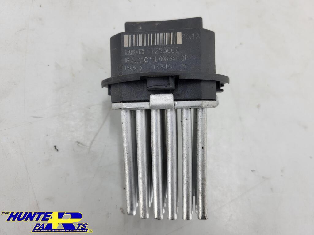 Kachelweerstand Volvo V6/XC60/V70/XC70/S60 ('10-18) F7253002, Gebruikt, Ophalen of Verzenden, Volvo, Volvo