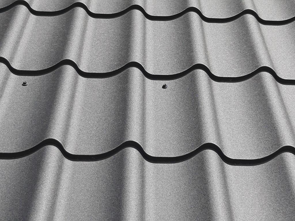 Dakpanplaat metaal type York black, Zwart, Nieuw, Minder dan 5 m², Metaal