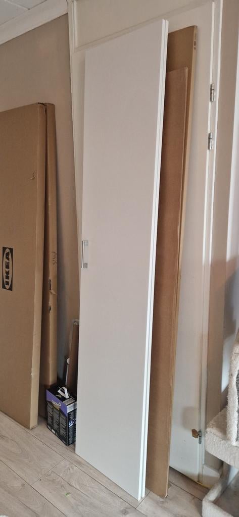 3 Pax deuren wit 236x50 met deurhendel, Ophalen of Verzenden