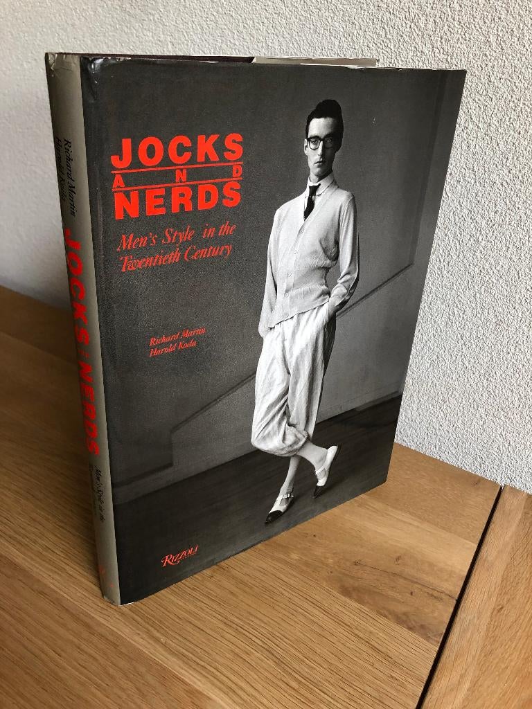 Jock and Nerds door o.a. Richard Martin 1e druk 1989., Boeken, Mode, Zo goed als nieuw, Mode algemeen, Ophalen of Verzenden