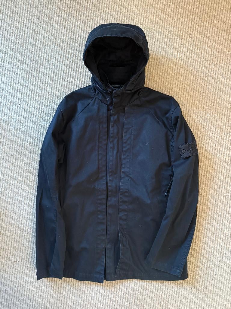 stone island raso-l shadow project vintage jas uniek zwart L, Maat 52/54 (L), Zwart, Ophalen of Verzenden, Stone Island