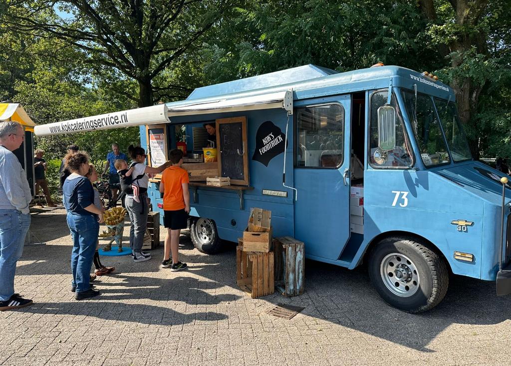 Foodtruck op locatie, Ophalen, Snacks