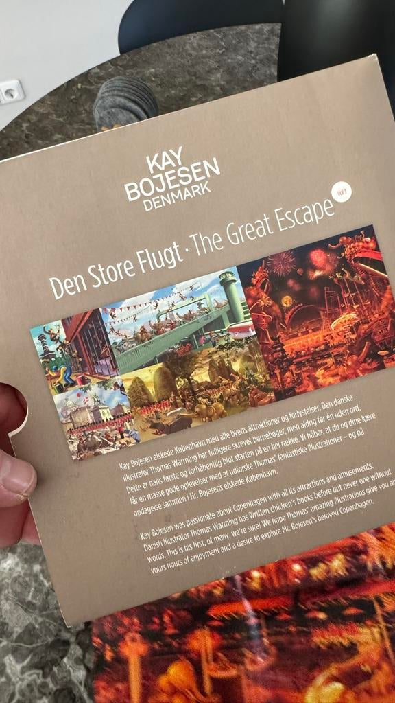 Kay Bojesen 'The Great Escape' Poster, Antiek en Kunst, Kunst | Overige Kunst, Ophalen of Verzenden