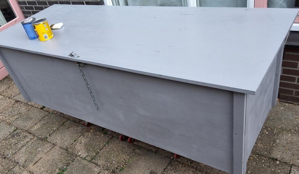 Tuinberging box kisten opslag tuin artikelen, Ophalen of Verzenden, Zo goed als nieuw, Hout, Overige typen