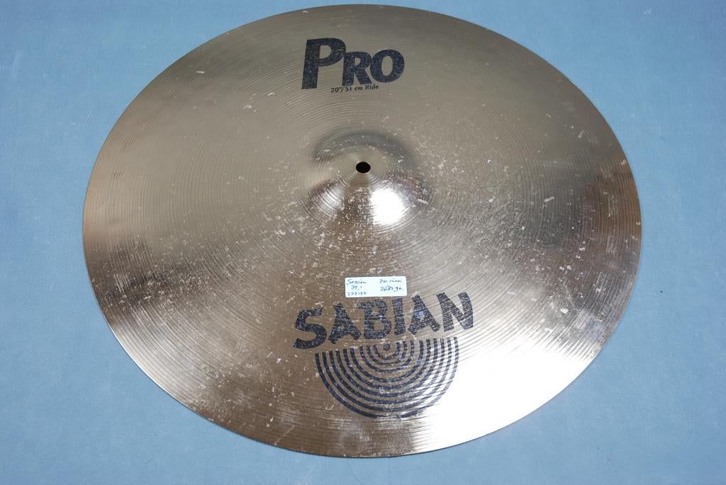 Sabian B8 Pro ride bekken 2683gr 20 inch  <232154>, Muziek en Instrumenten, Instrumenten | Onderdelen, Gebruikt, Drums of Percussie