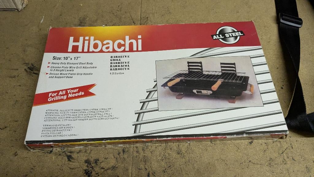 Hibachi tafelbarbecue bbq barbeque, Ophalen of Verzenden, Nieuw, Onbekend