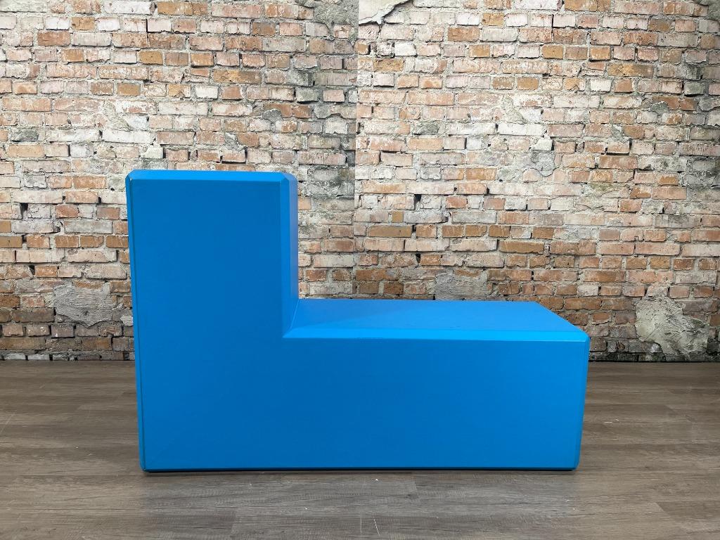 Feek Q-Bee L Bench blauw bij TheReSales, Kunststof, Minder dan 75 cm, Design, Tweepersoons