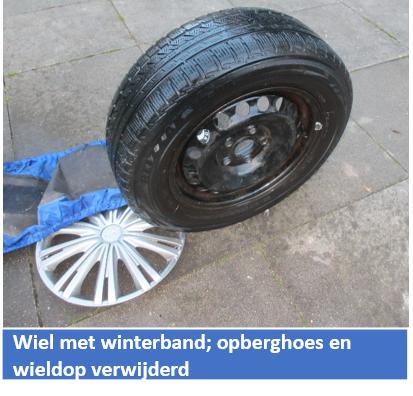 velgen met winterbanden, Ophalen, Gebruikt, 15 inch, Banden en Velgen