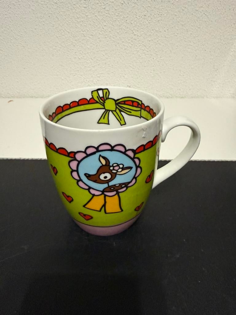 Grote mok Babette Harms, Nieuw, Ophalen of Verzenden, Overige stijlen, Kop(pen) en/of Schotel(s)