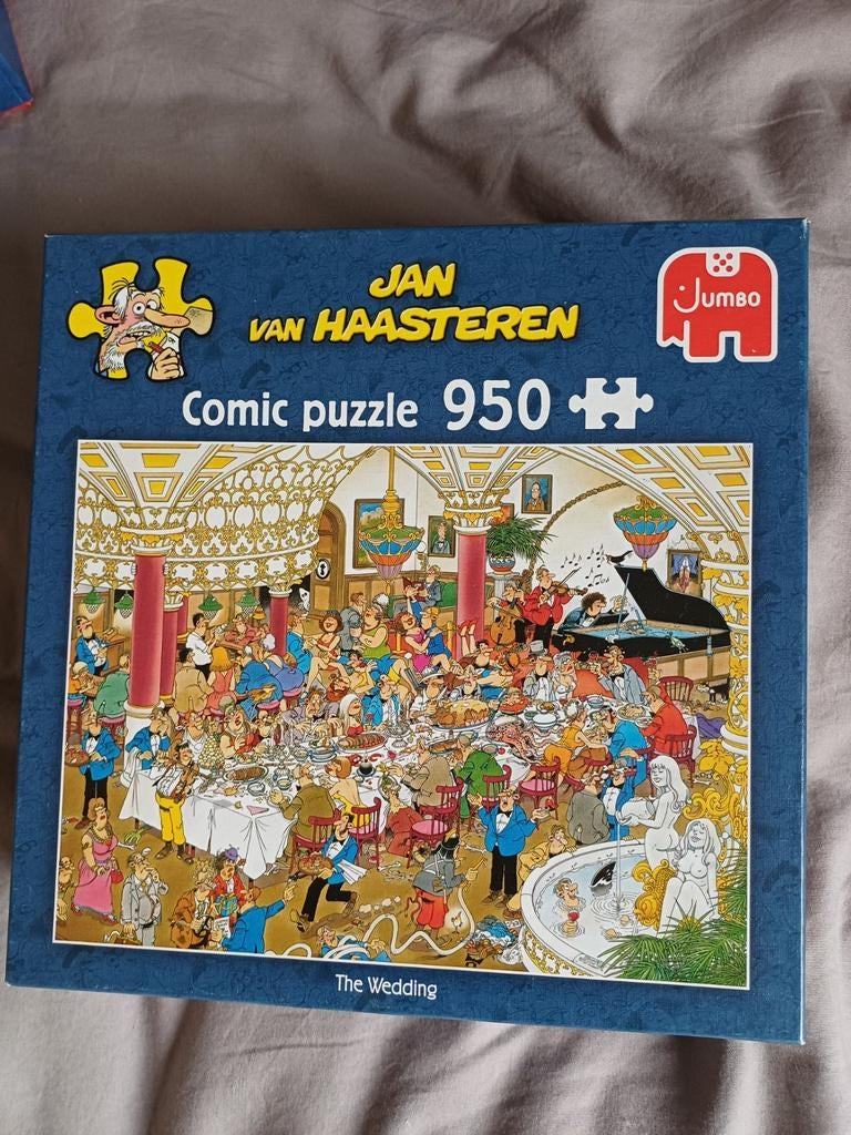 Jan van Haasteren puzzel, Ophalen, 500 t/m 1500 stukjes, Zo goed als nieuw