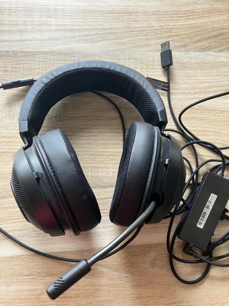 Razer Kraken RZ04-0205 tournament edition gaming headset, Ophalen, Zo goed als nieuw, Over-ear, Gaming headset
