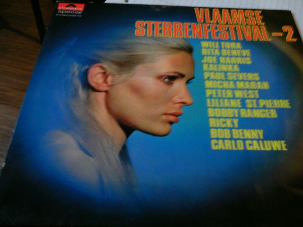 VLAAMSE STERRENFESTIVAL 2 LP VLAAMSE STERRENFESTIVAL 2, Verzenden, Zo goed als nieuw, 12 inch, Levenslied of Smartlap