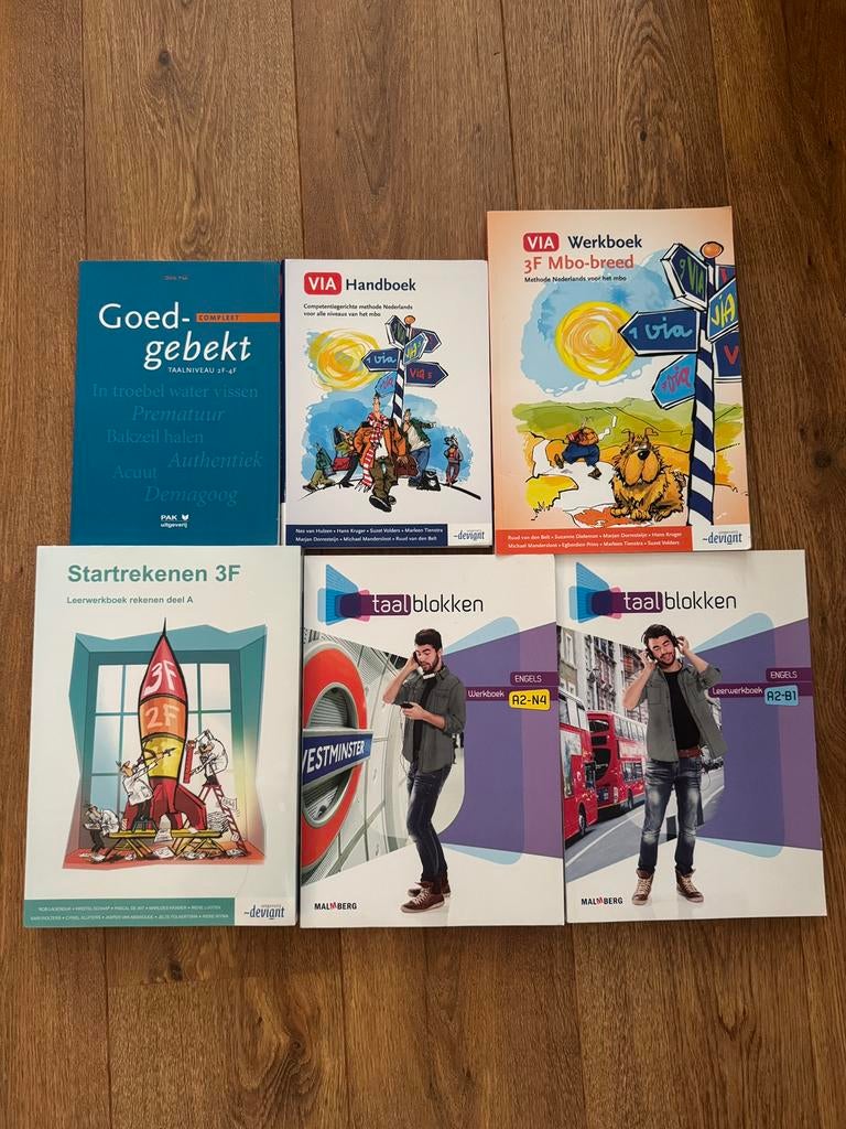 Studie boeken MBO, Ophalen of Verzenden, Alpha, Zo goed als nieuw, MBO