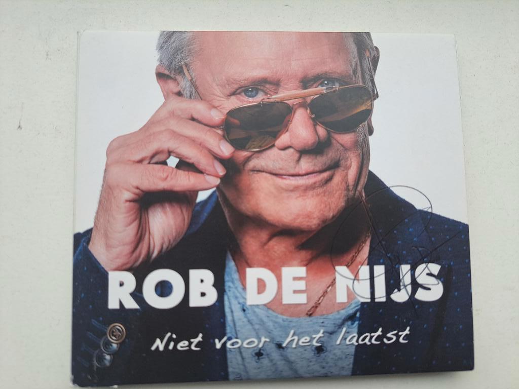 ROB DE NIJS niet voor het laatst GESIGNEERDE CD, Ophalen of Verzenden, Zo goed als nieuw, Levenslied of Smartlap