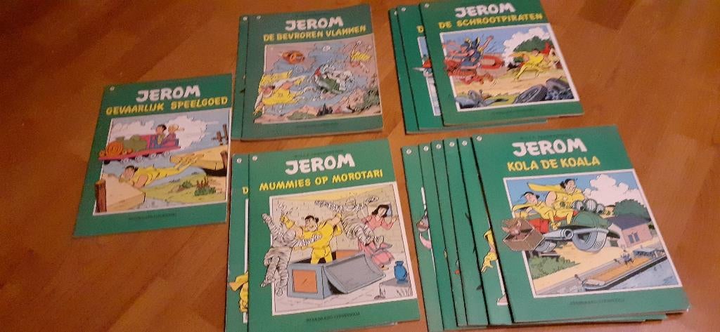 Jerom Stripboeken, Gelezen, Willy Vandersteen, Ophalen of Verzenden, Meerdere stripboeken