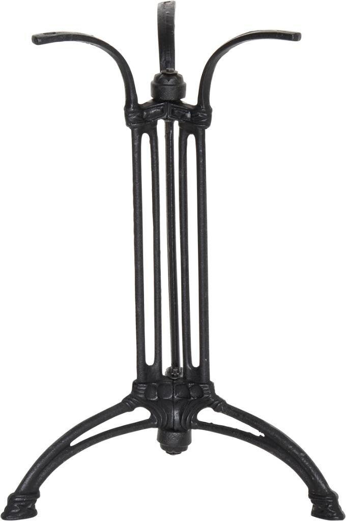 Tafelpoot gietijzer 3 poot model Bordeaux-3, Huis en Inrichting, Tafelonderdelen, Overige materialen, 50 tot 100 cm, Rond, Nieuw