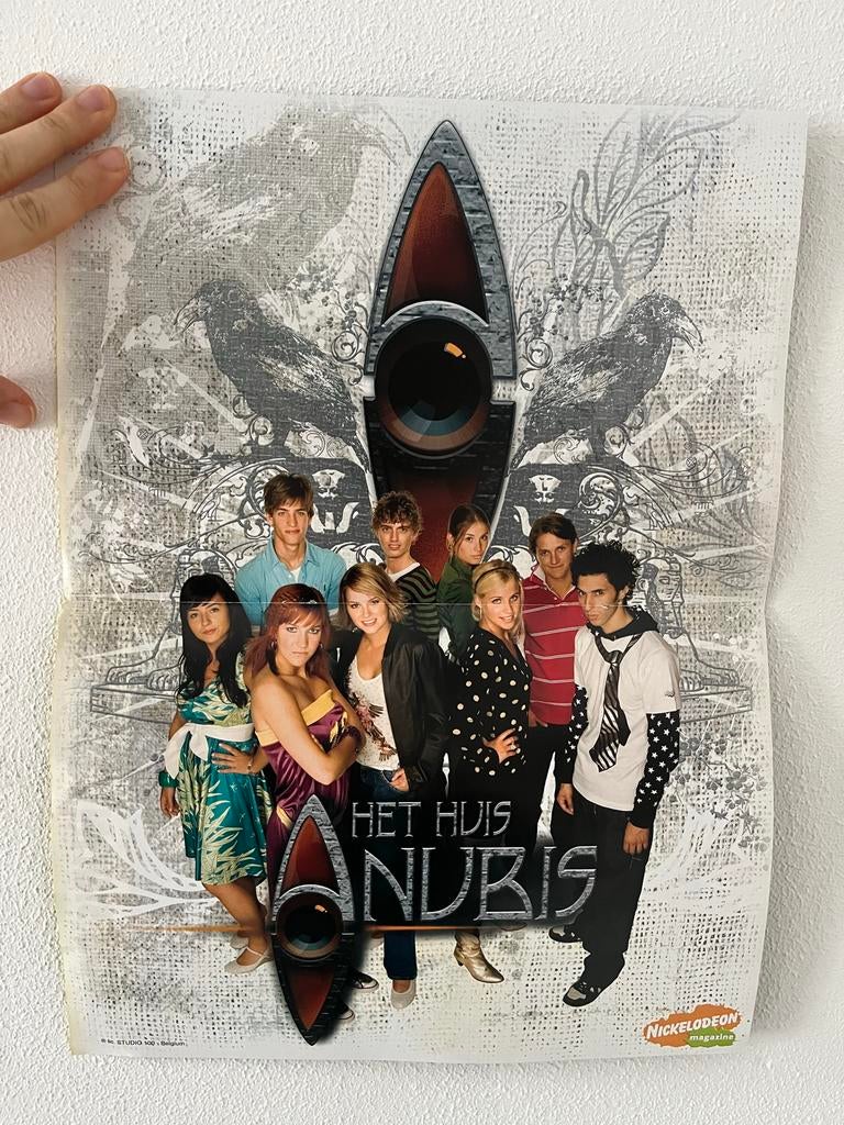Studio100 Het Huis Anubis x Rocket Power A3 poster, Ophalen of Verzenden, Zo goed als nieuw