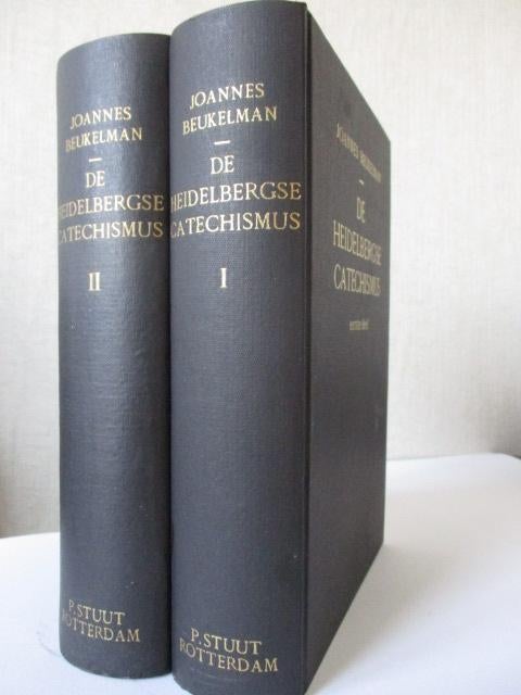 Joannes Beukelman: Heidelbergse Catechismus (2 delen)., Boeken, Godsdienst en Theologie, Gelezen, Christendom | Protestants, Ophalen of Verzenden