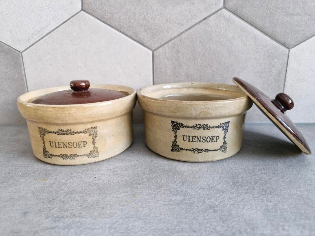 Vintage uiensoepkom, Ophalen of Verzenden