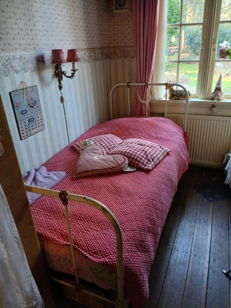 Prachtig Frans antiek bed. 3 Delig, Ophalen of Verzenden