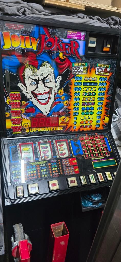 Gokkast Jolly Joker, Verzamelen, Automaten | Gokkasten en Fruitautomaten, Euro, Ophalen, Gebruikt, Met sleutels