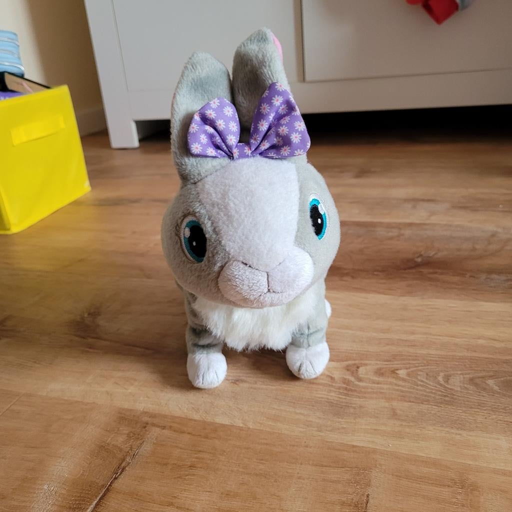 Betsy Interactief konijn, Kinderen en Baby's, Speelgoed | Knuffels en Pluche, Ophalen of Verzenden, Zo goed als nieuw, Konijn