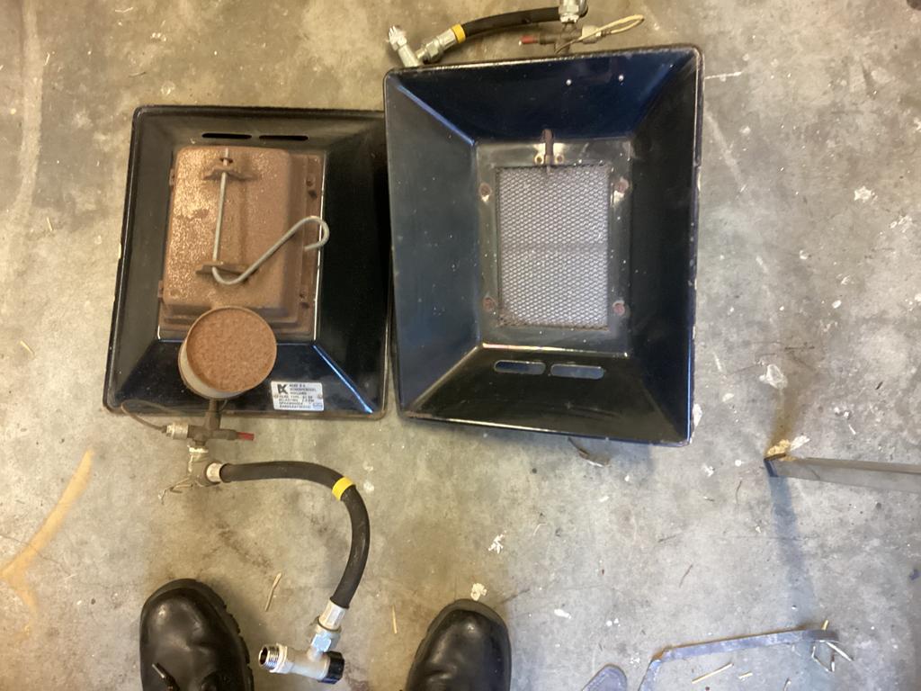 Terras verwarming, Ophalen, Gebruikt, Gas, Wand