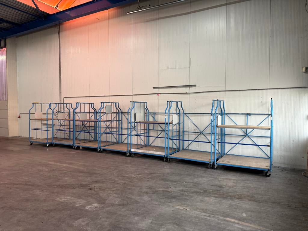 Transportkarren 7 stuks in goede staat., Ophalen of Verzenden