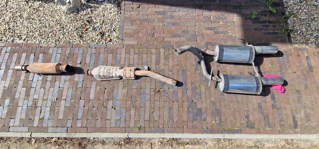 Renault Clio RS uitlaatsysteem, Remus fase 3, Auto-onderdelen, Ophalen, Gebruikt, Renault