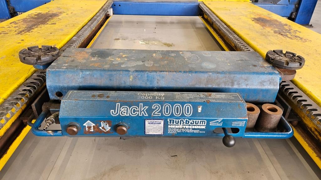 Brugkrik hefbrugkrik autokrik Nussbaum JACK 2000 2000Kg, Auto diversen, Overige Auto diversen, Ophalen