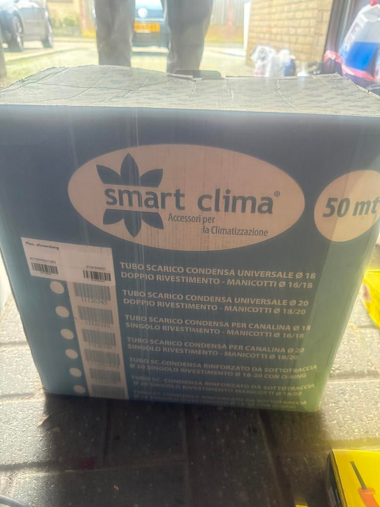 Smart Clima Afvoerslang 50mt, Ophalen of Verzenden, Nieuw, Kabel of Snoer