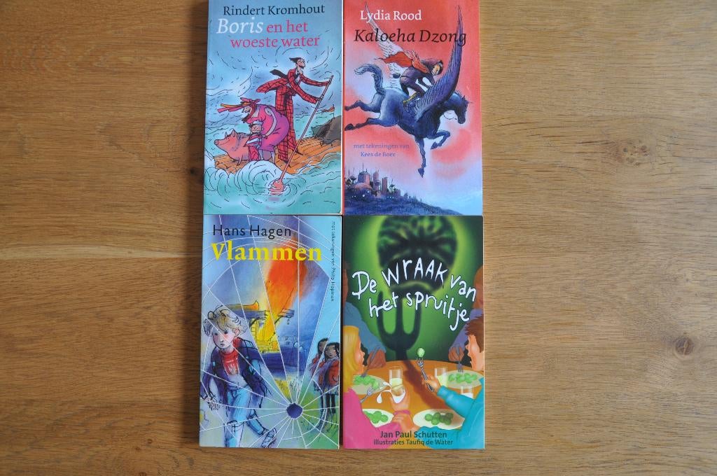 Kinderboekenweekgeschenken 2002, 2007, 2008 en 2009, Boeken, Boekenweekgeschenken, Ophalen of Verzenden, Nieuw, Kromhout, Rood, Hagen, Schutten